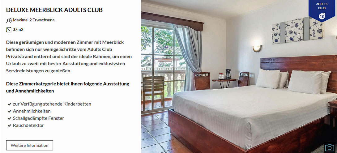 Bild aus dem Hotelprospekt des Marién