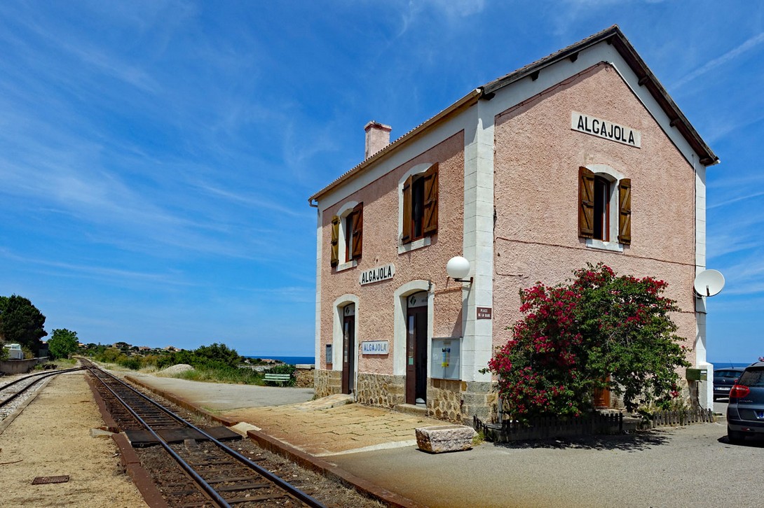 Bahnhof von Algajola