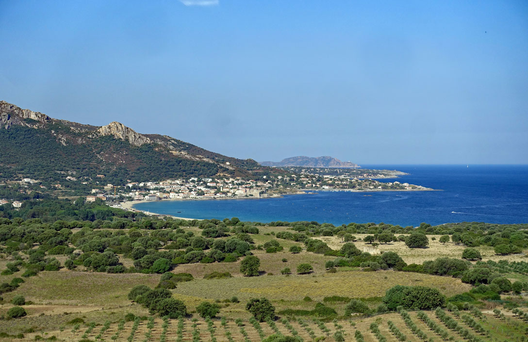 Algajola - Bucht mit Hafen