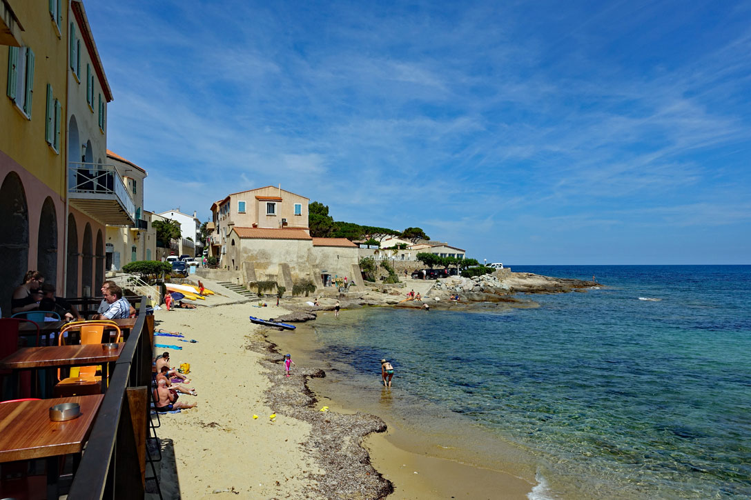 Algajola Restaurantstrand