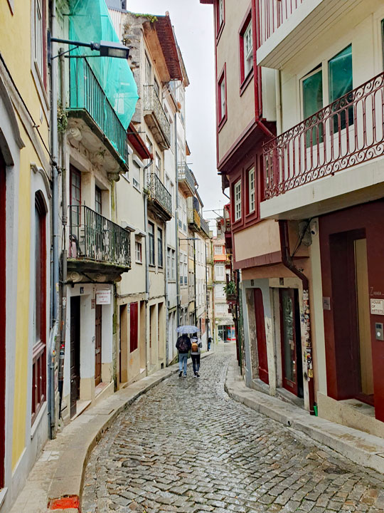 Altstadtgasse in Port