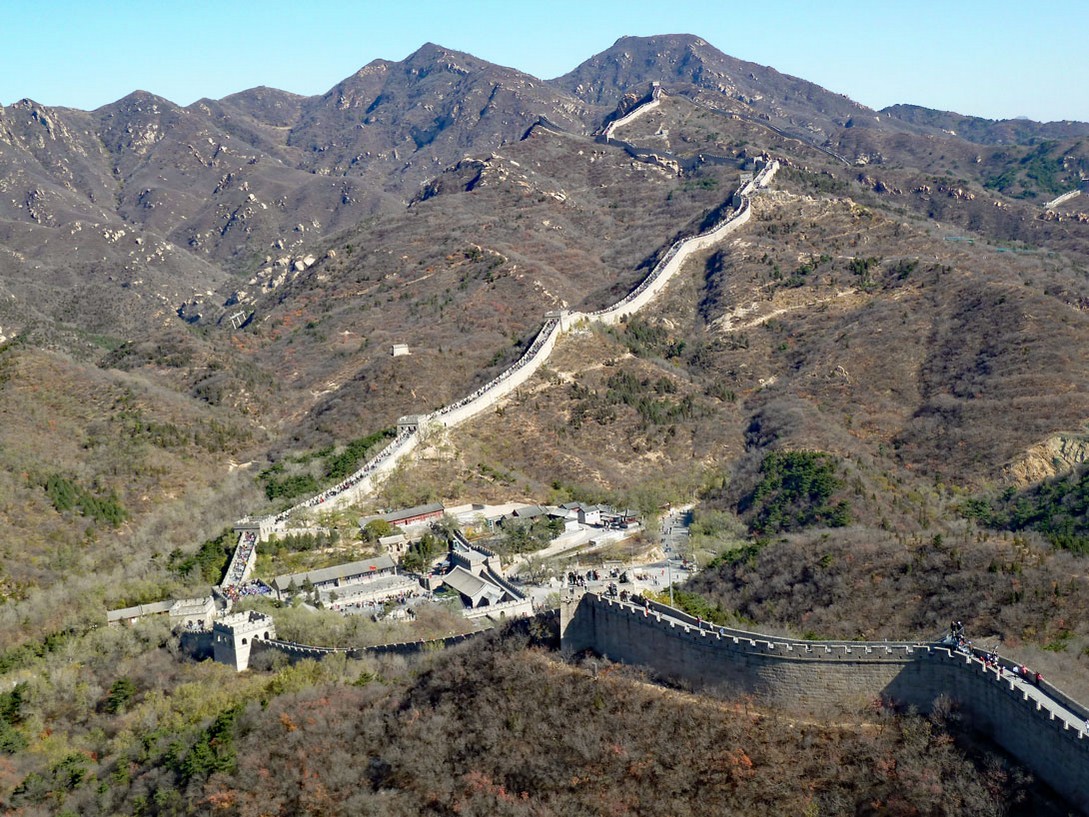 Verlauf der chinesischen Mauer