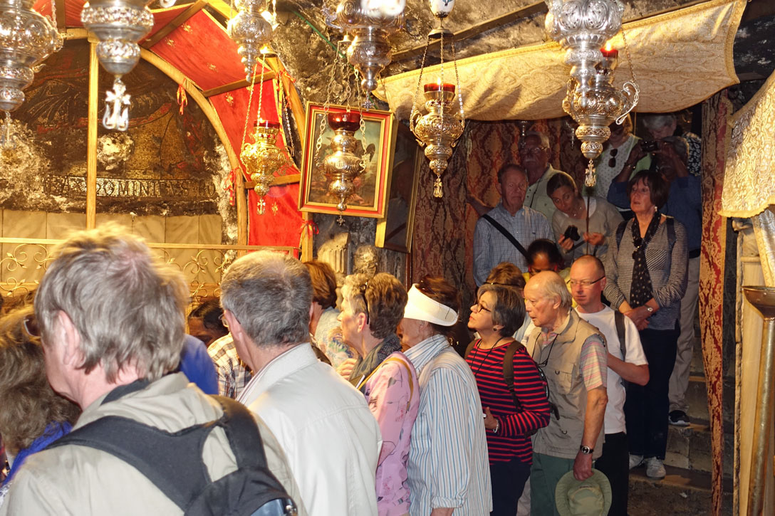 Krypta in der Geburtskirche