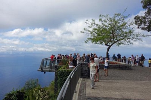 Plattform am Cabo de Girao