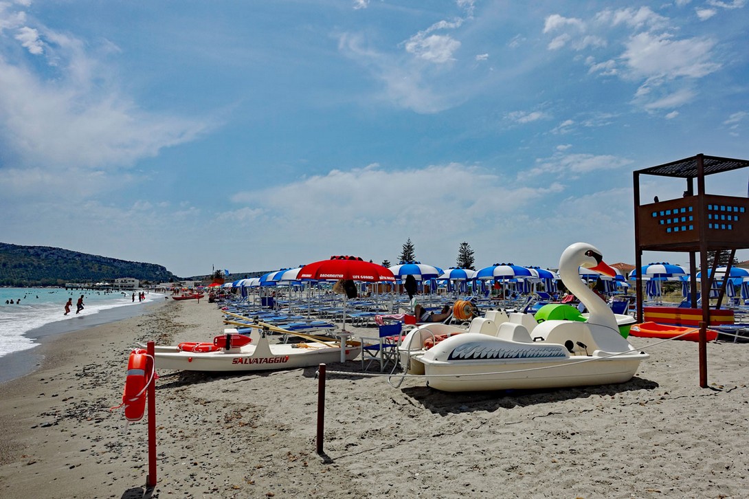 Stadtstrand Poetto in Cagliari