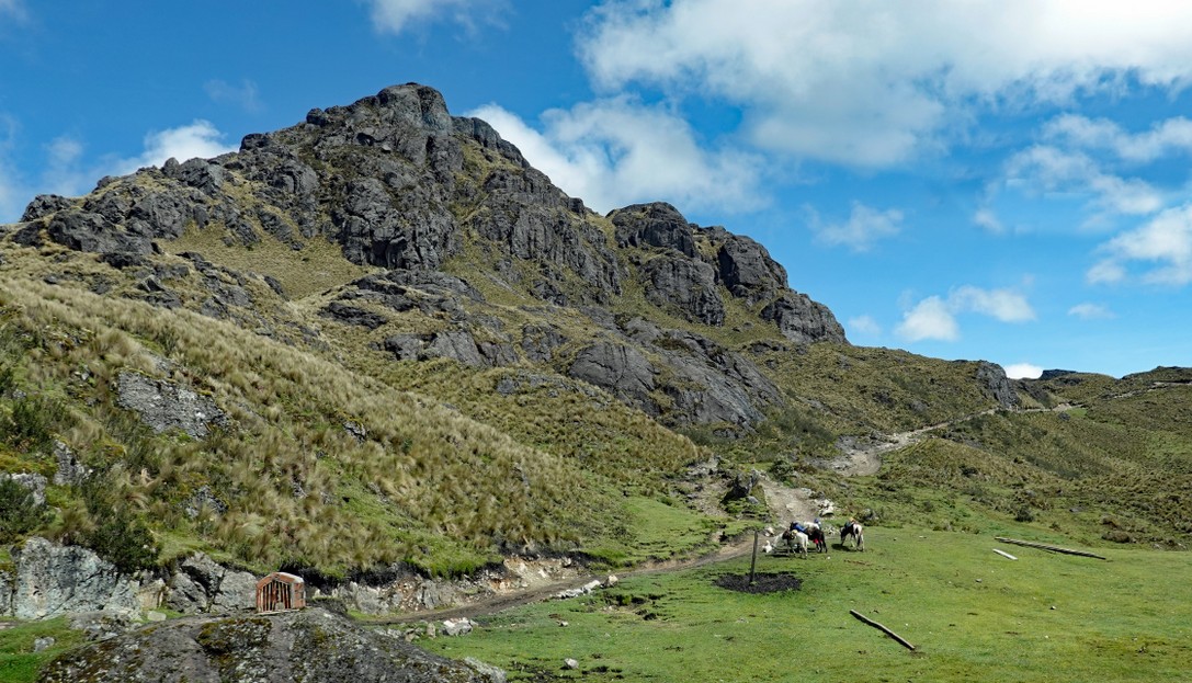 Inka-Trail im Cajas Nationalpark