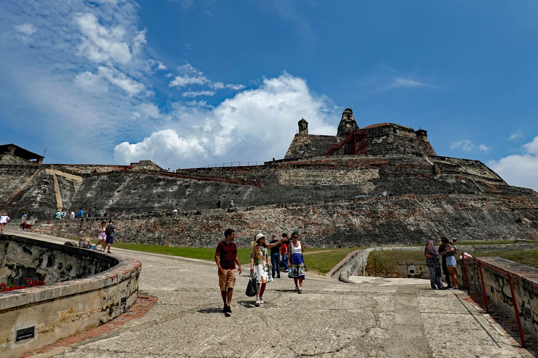 Aufgang zum Fort San Felipe