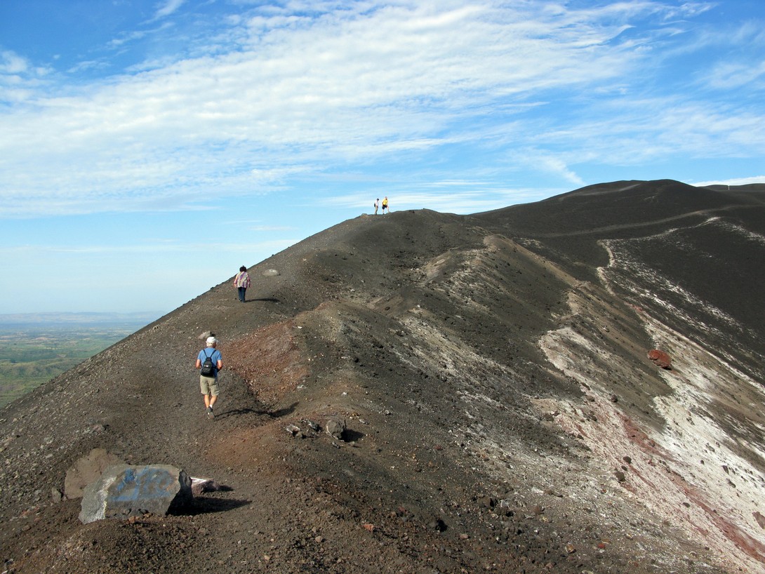Cerro Negro Aufstieg zum Cerro Negro