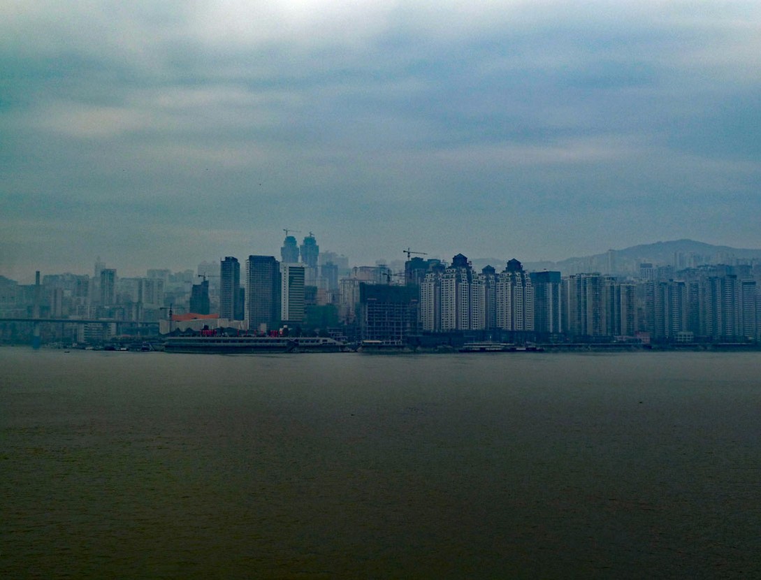 Chongqing im Morgennebel