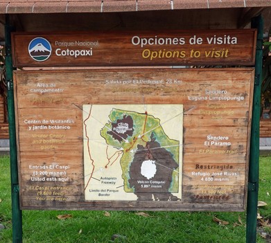 Wanderwege im Cotopaxi Nationalpark