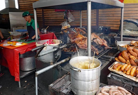 Schnellküche in Cuenca