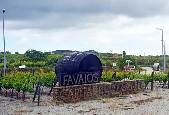 Eingang des Dorfes Favaios