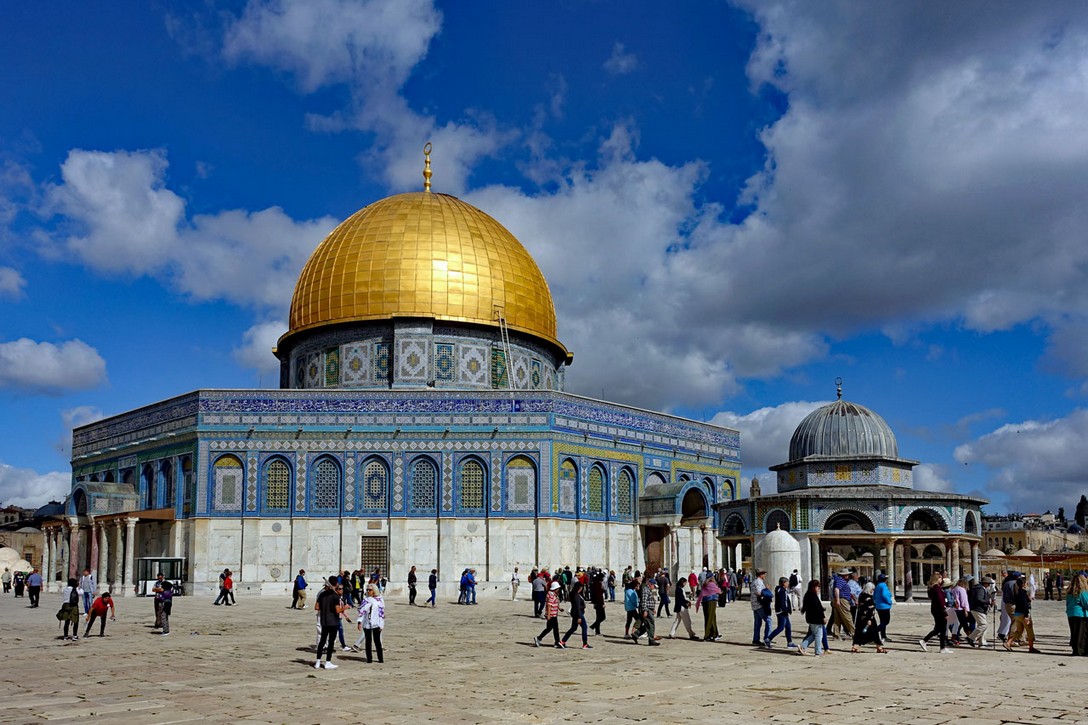 Der Felsendom in Jerusalem