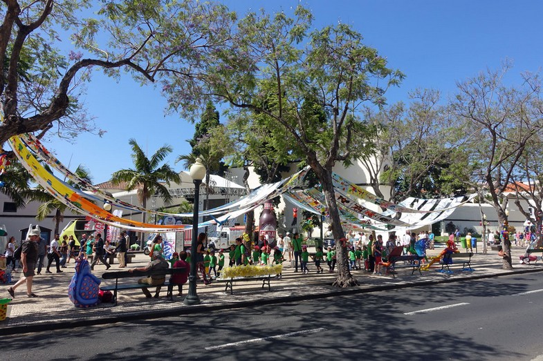 Avenida Arriaga in Funchal