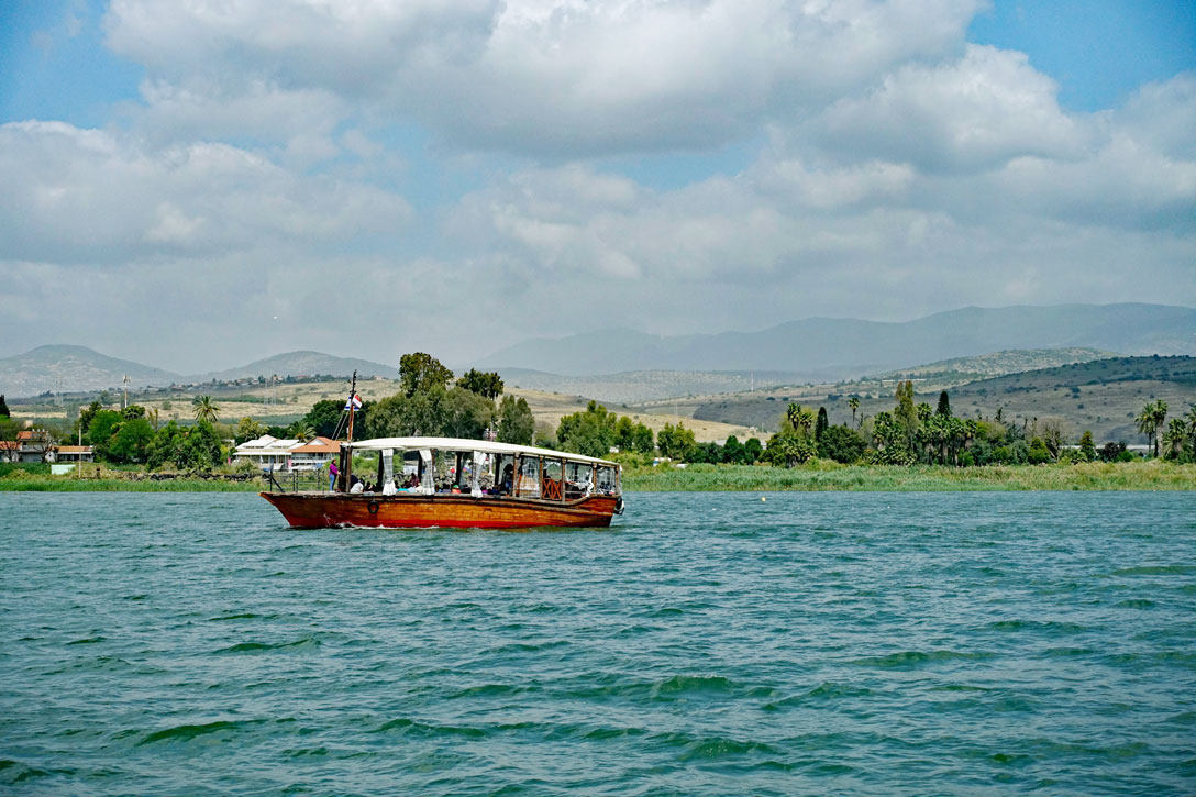 Boot auf dem See Genezareth
