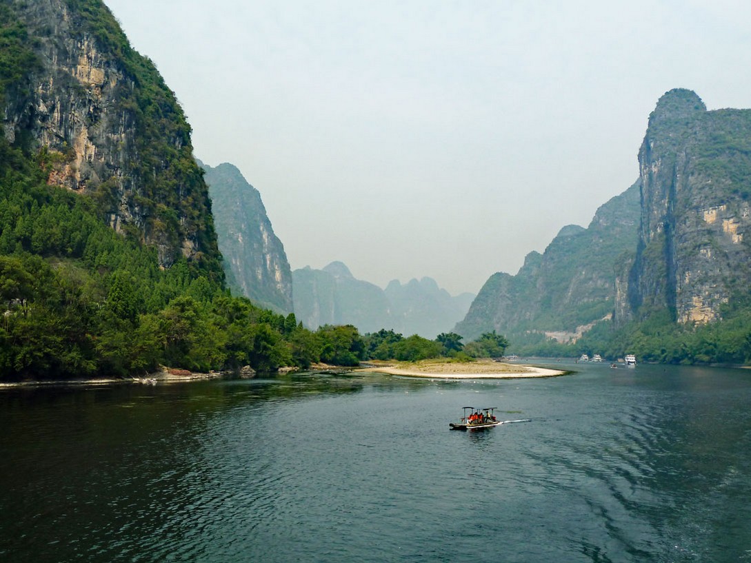 Auf dem Li-Fluss in Guilin