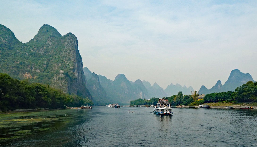 Auf dem Li-Fluss in Guilin