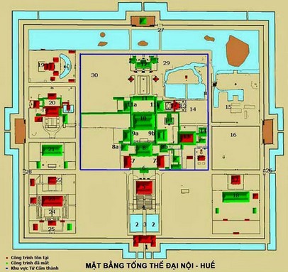 Übersichtsplan der Zitadelle