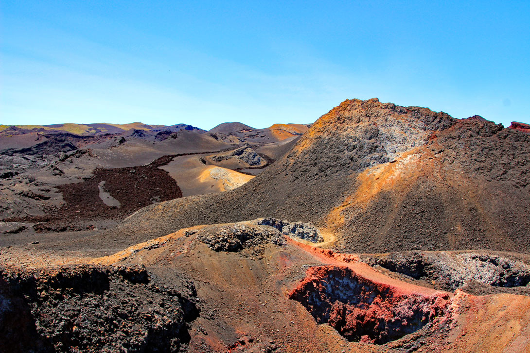 Der Krater vom Vulkan Chico
