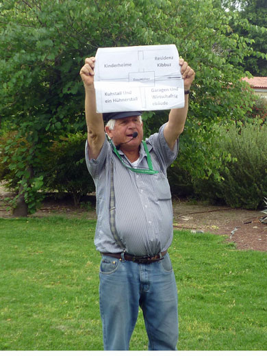 Ein Bewohner des Kibbuz erzählt