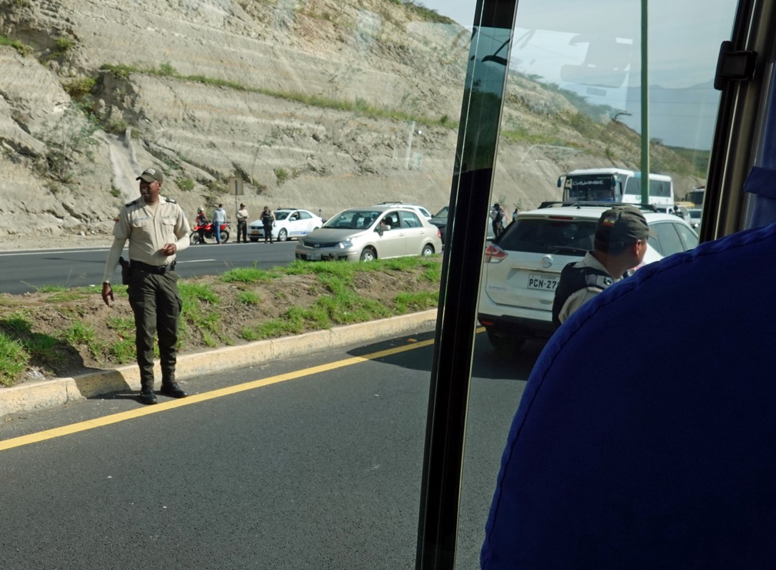 Quito Polizeikontrolle
