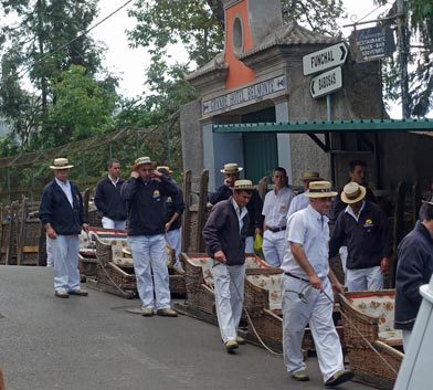 Die Bremser mit den Korbschlitten