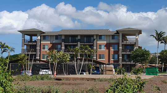 Es ist erstaunlich, wie toll die Holzhäuser nach der Fertigstellung aussehen.