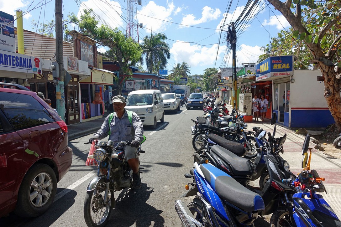 Straße in Las Terrenas