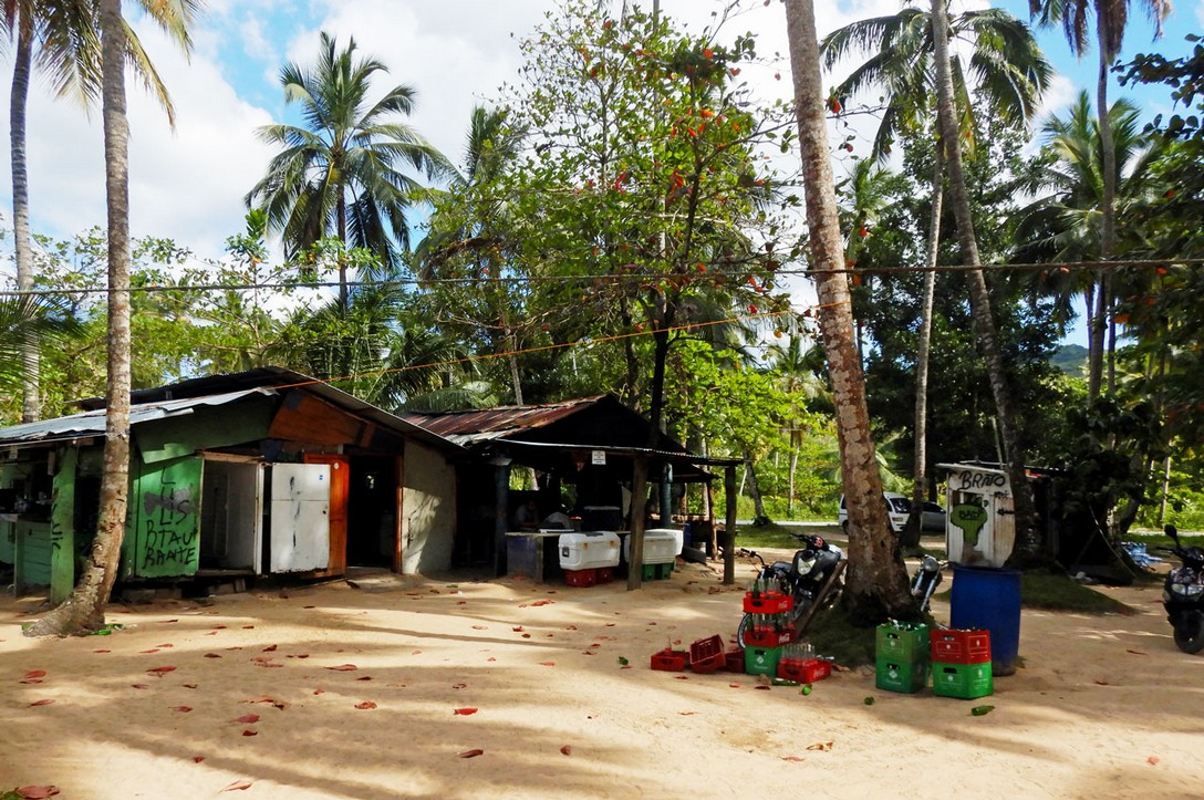 Restaurant Luis in Samana am Strand
