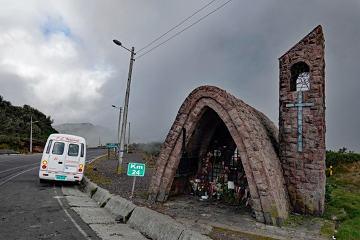 Wasserscheide zwischen den Anden und dem Amazonas-Becken