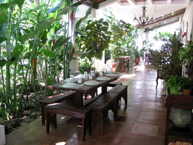 Terrasse im Boutique Hotel D`Santos Diriamba