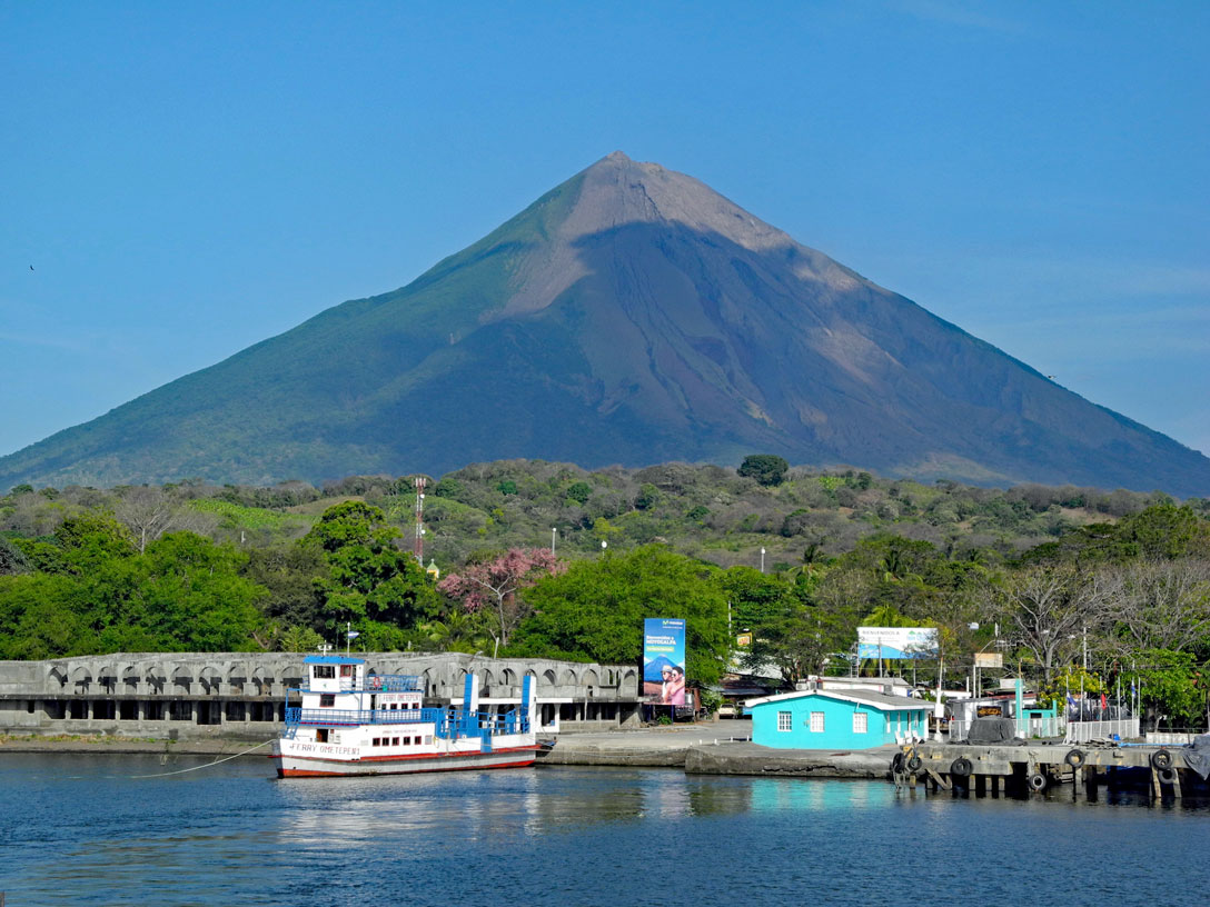 Moyagalpa Die Anlegestelle Moyagalpa auf der Insel Ometepe