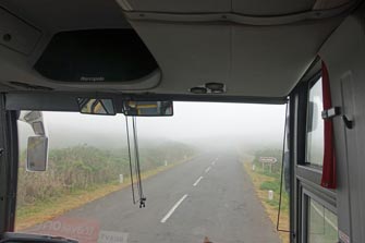 Straße in der Hochebene Paúl da Serra