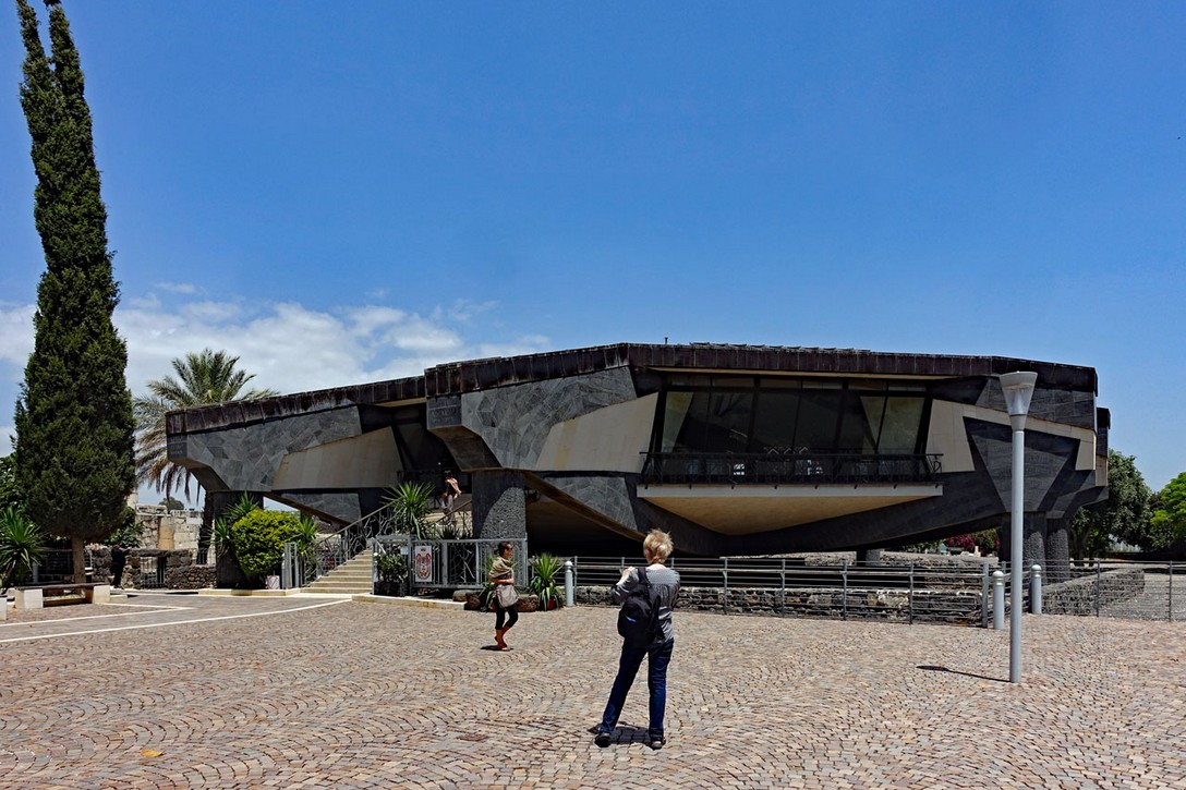 Kirche über dem Haus des Petrus in Kapernaum