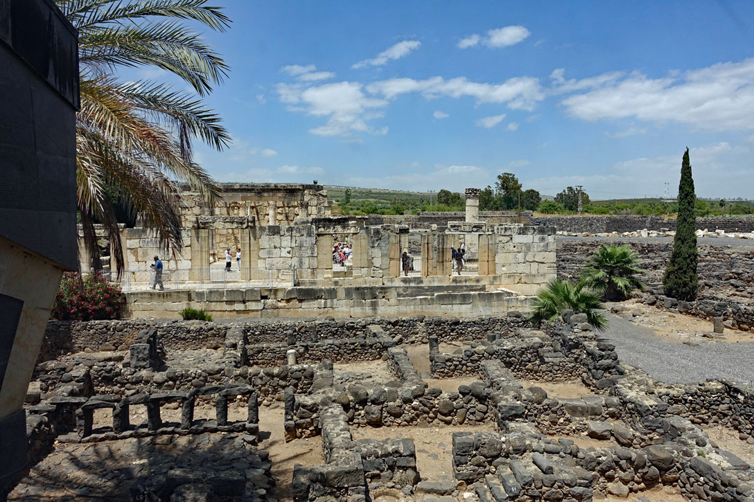 Asugrabungen in Kapernaum