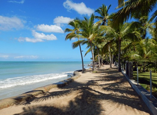 Strand an der Playa Coson