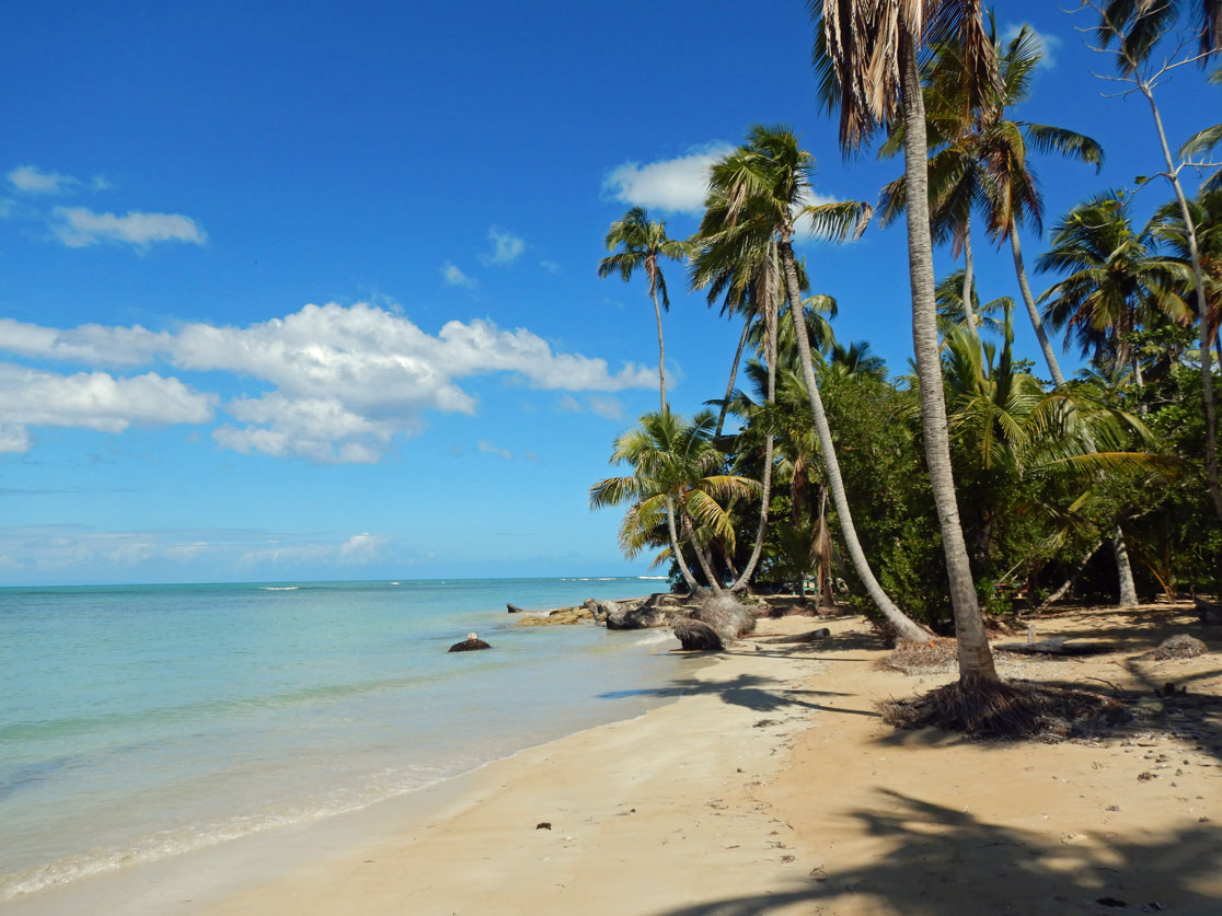 Strand am Ende der PLaya Coson