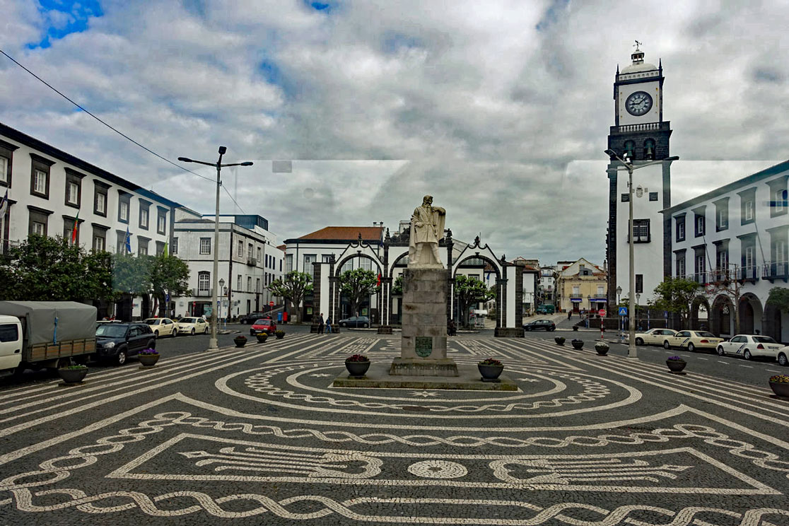 Stadttor von Ponta Delgada