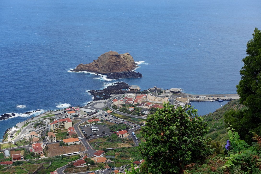 Blick auf Porto Moniz