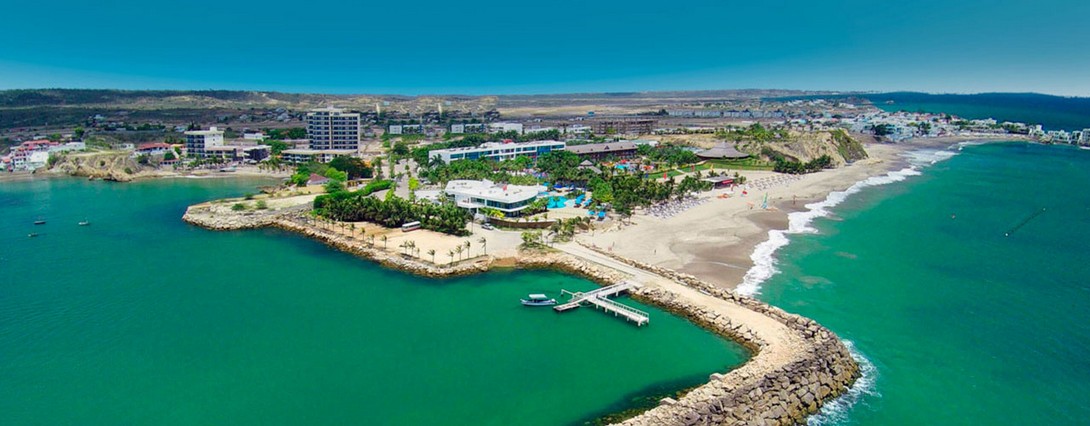 Luftaufnahme vom Hotel Punta Centinela