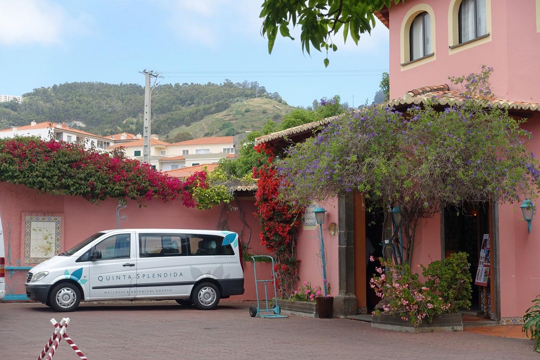 Der Hotelbus des Hotels La Quinta Splendida