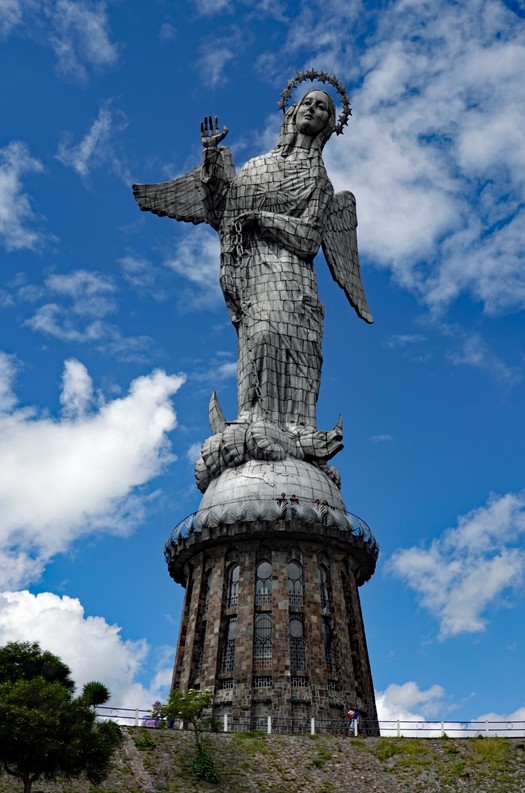 Quito Marienstatue