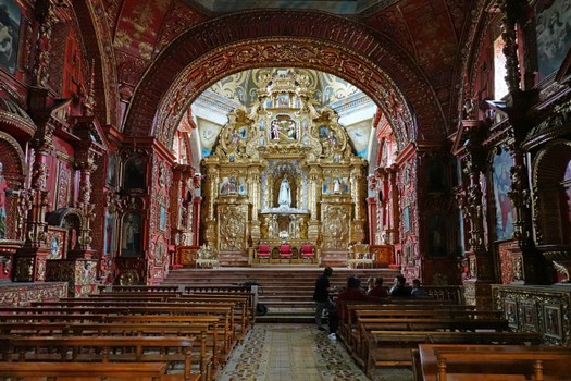 Quito Santo Domingo Marienkapelle