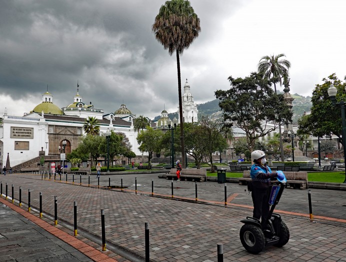 Quito während der Corona Krise