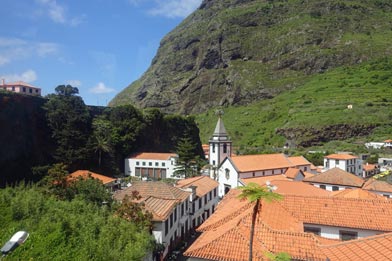 Blick auf Sao Vicente
