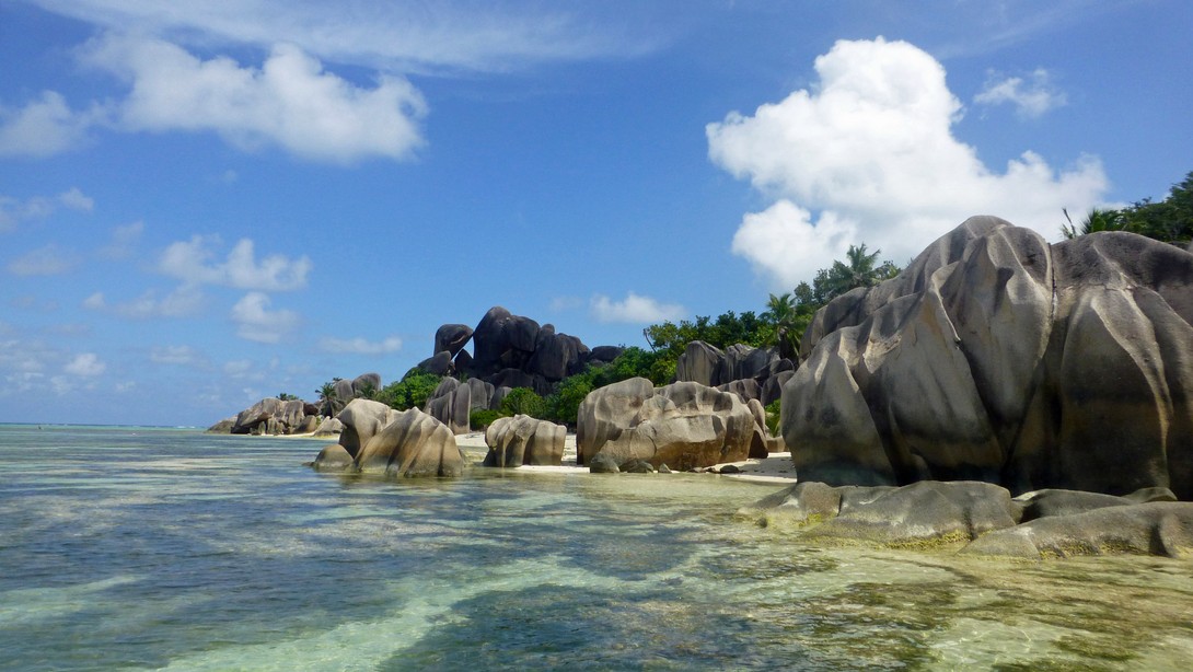 Anse Source d´Argent auf La Digue