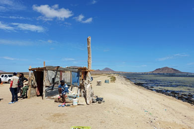 Ausleihstation für Gummistiefel