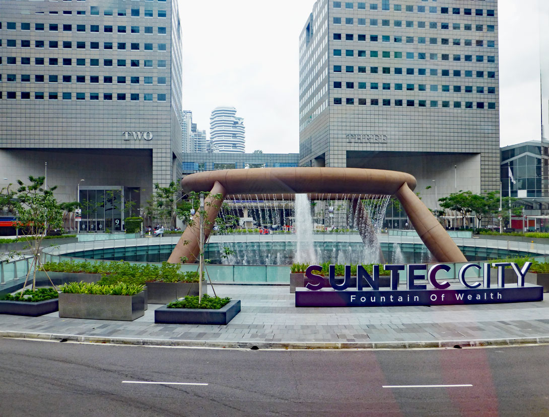 Singapur - Suntec Brunnen