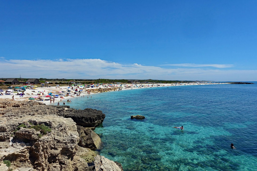 Strand von Is Arutas auf Sinis