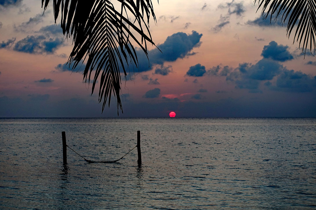 Sonnenuntergang auf Summerisland
